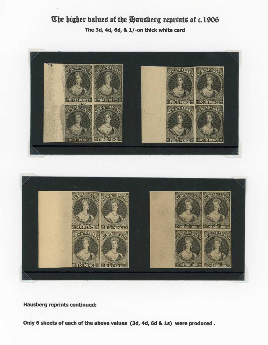 Chalon heads specialized stamp collection of genuine stamps, proofs, forgeries well written up in an - Image 20 of 22