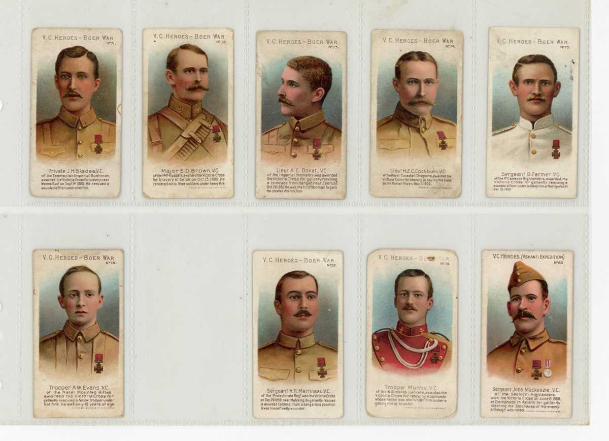 An album containing approximately 160 Taddy cigarette cards, including a set of 20 ‘VC Heroes - Boer - Image 5 of 6