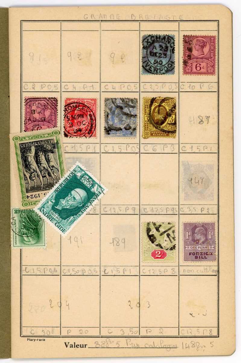Stamp collection in two Imperial albums, three New Age albums, and one other Great Britain with 1840 - Image 2 of 11