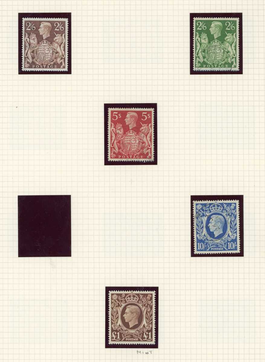 Great Britain stamp collection in three albums and three stock books from 1840 1d black used, 1d - Image 5 of 7