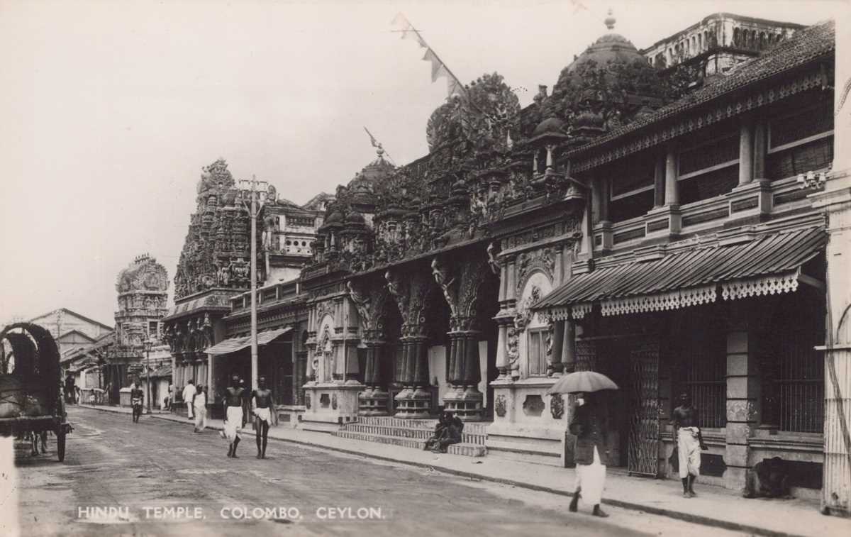 A collection of 41 postcards, the majority views of Ceylon (Sri Lanka) and Bombay, together with a - Image 5 of 7