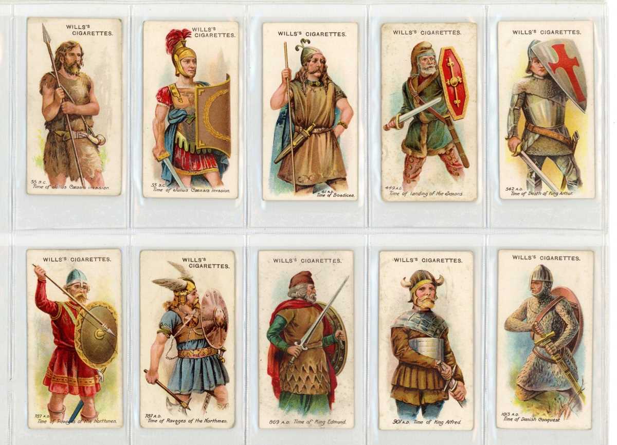 A collection of Wills cigarette cards in 22 albums, including 81 ‘Soldiers of the World (without - Image 7 of 9