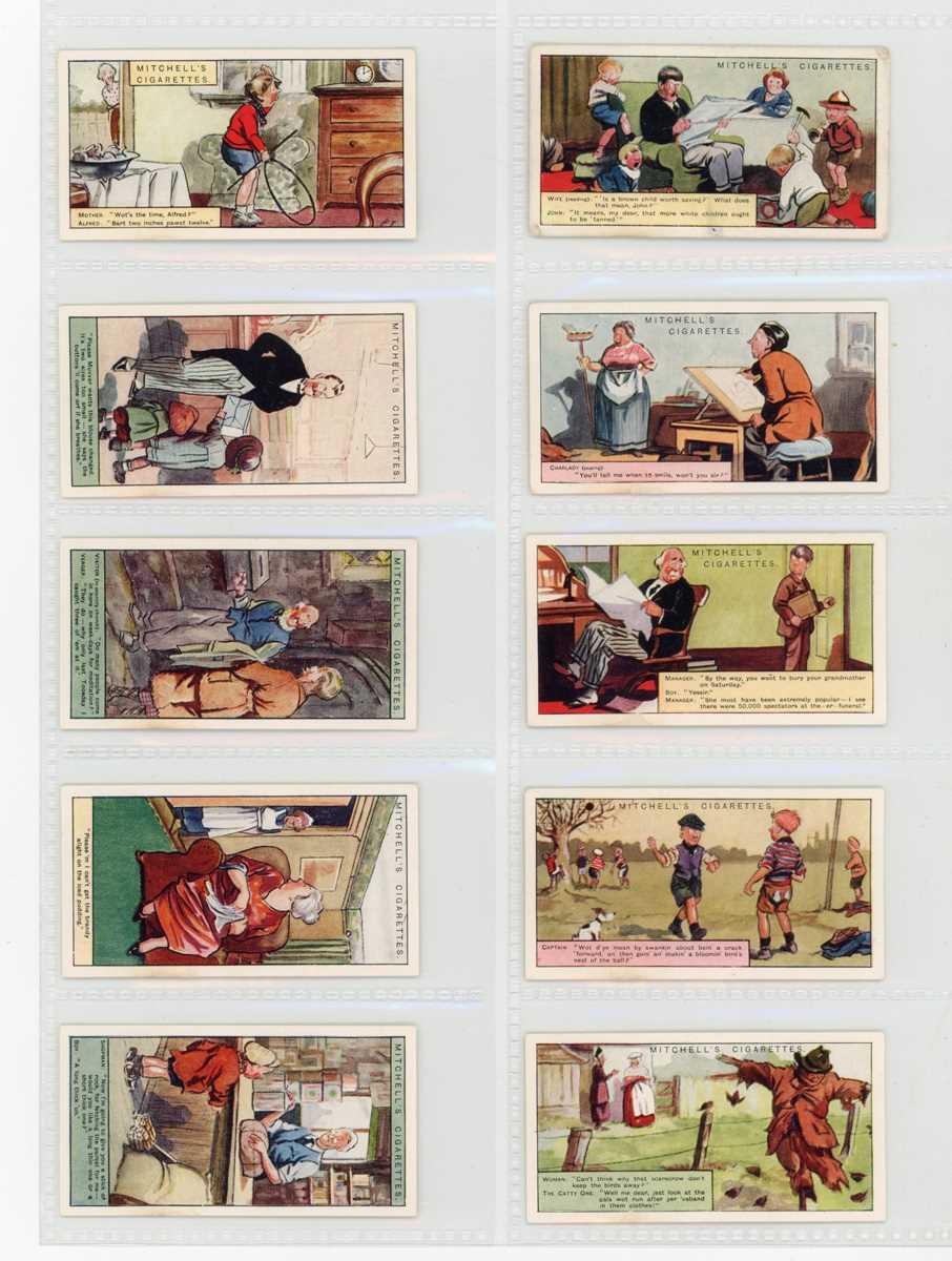 An album containing Stephen Mitchell cigarette cards, including a set of 50 ‘Famous Scots’, a - Image 5 of 7