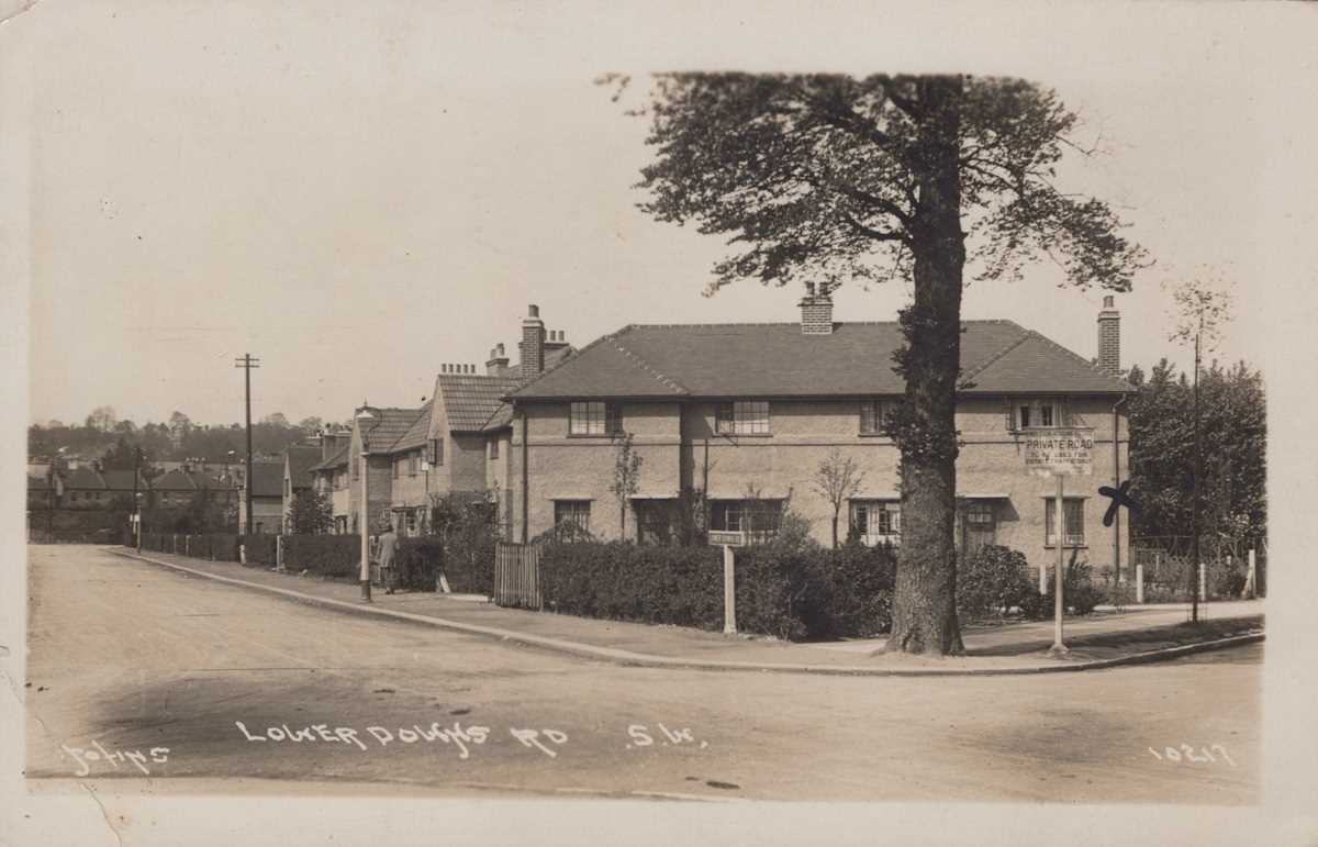 A collection of 15 photographic postcards of London and its suburbs including postcards titled ‘ - Image 4 of 15