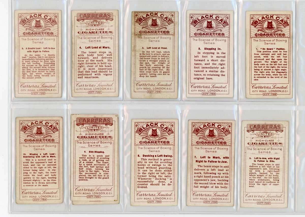 A collection of Carreras cigarette cards in eight albums, including a set of 140 ‘Raemaekers War - Image 3 of 4