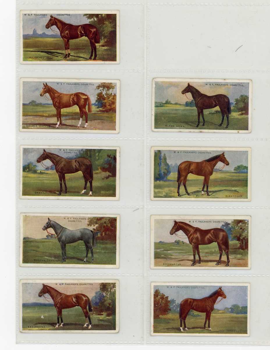 An album of cigarette cards relating to horses and horseracing, including 25 Alexander Boguslavsky - Image 10 of 12