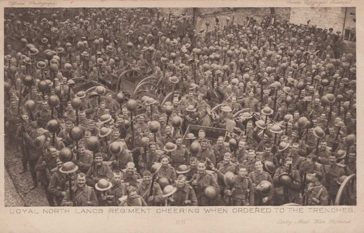 A collection of 31 postcards of the trenches and other scenes in the First World War, including - Image 8 of 10