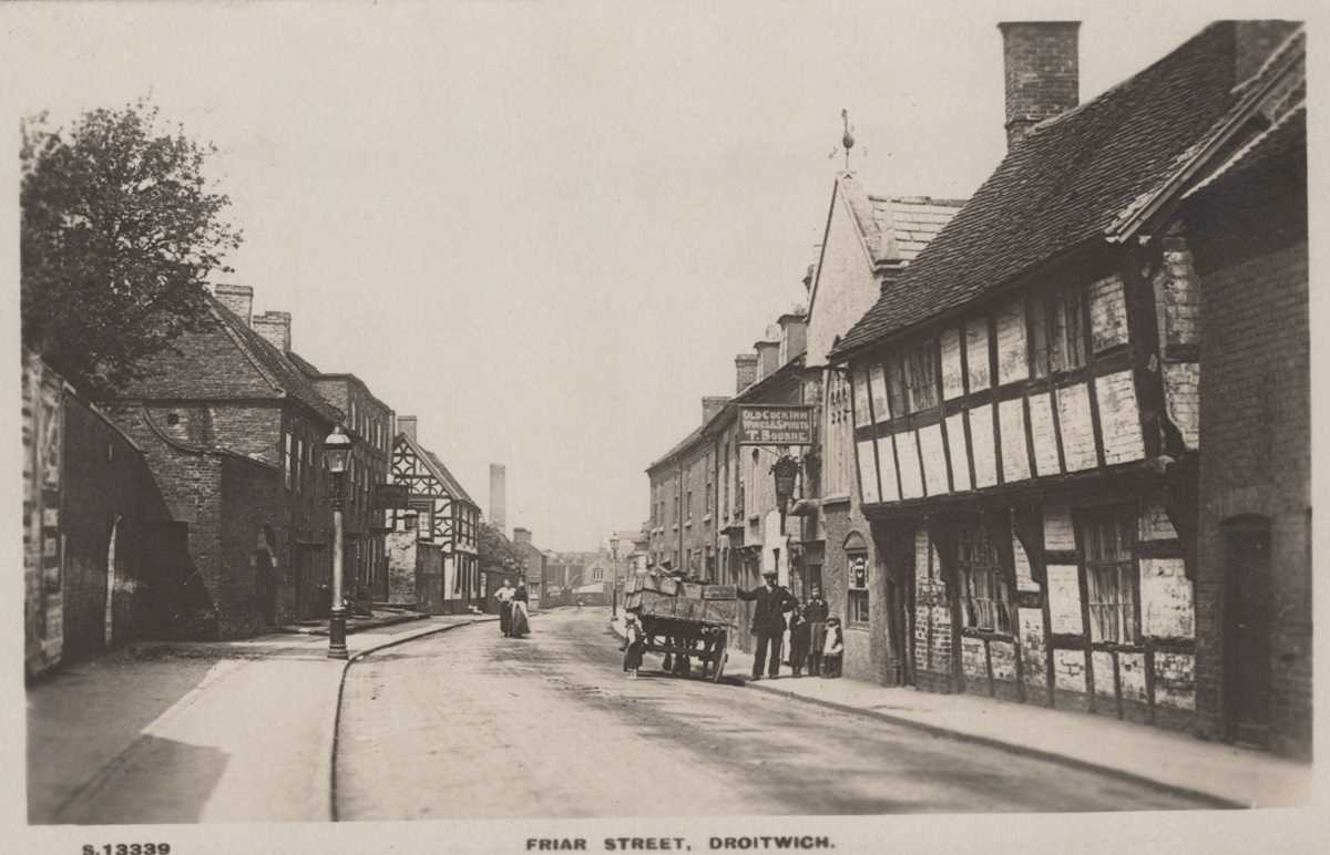A collection of approximately 68 postcards of Staffordshire, Shropshire and Worcestershire including - Image 10 of 12