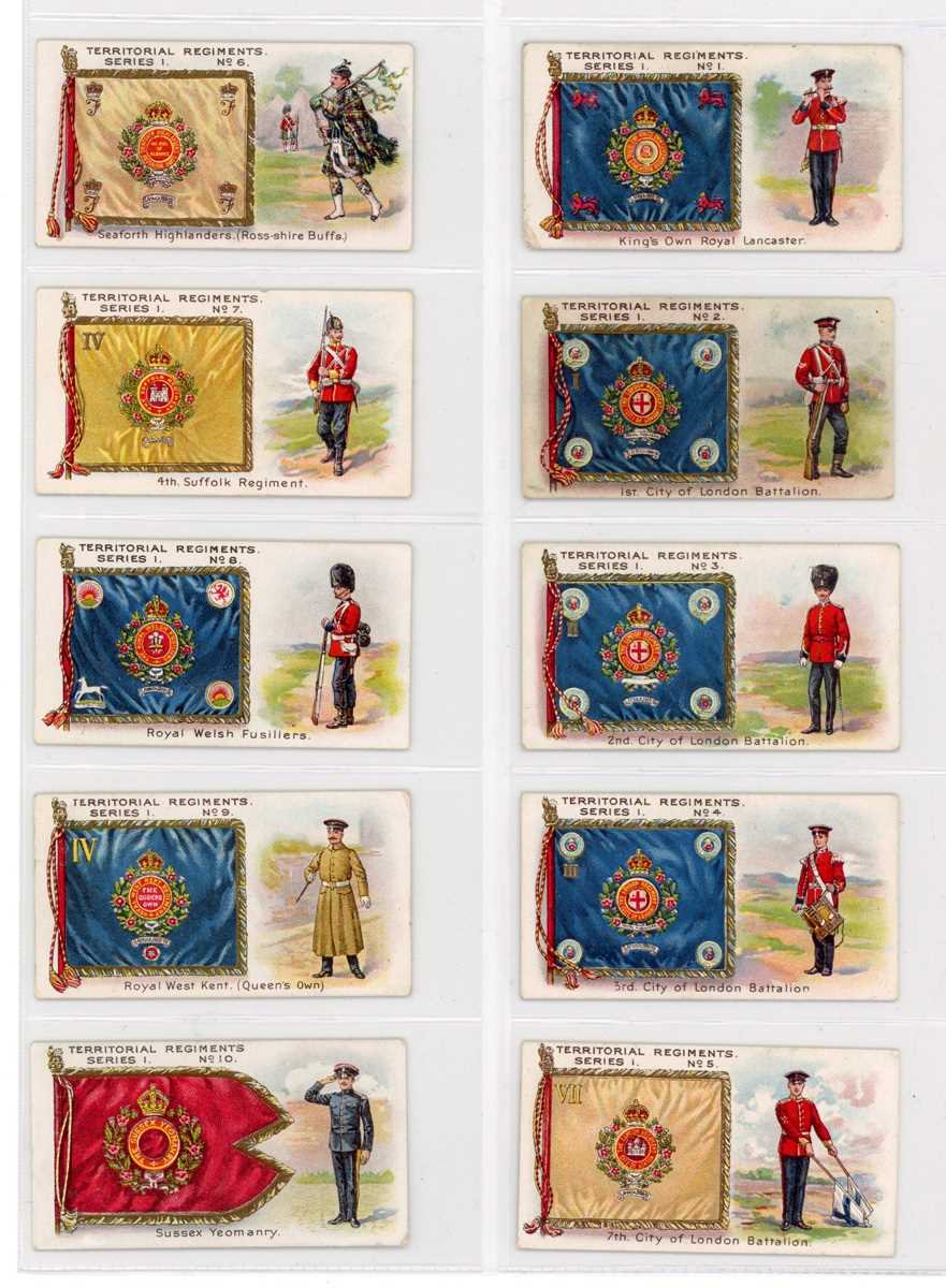 A set of 25 Taddy 'Territorial Regiments' cigarette cards circa 1908. - Bild 2 aus 7