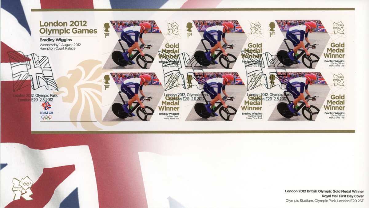 Great Britain London 2012 Winners first day cover collection including Para Olympics. - Bild 4 aus 5