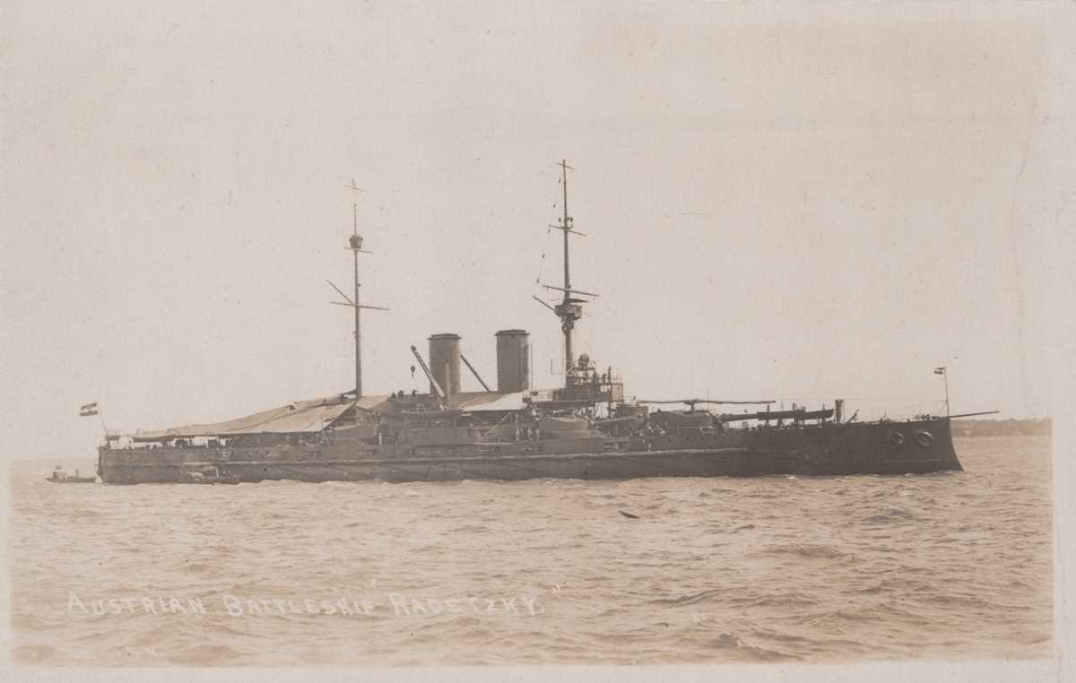 An album containing approximately 120 postcards and numerous photographs of naval interest, the - Image 5 of 9