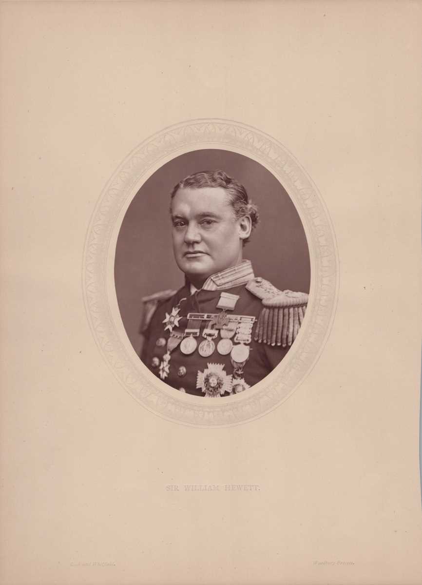 PHOTOGRAPHS. A collection of 4 woodburytype photographs, all portraits of distinguished men from the - Bild 5 aus 8