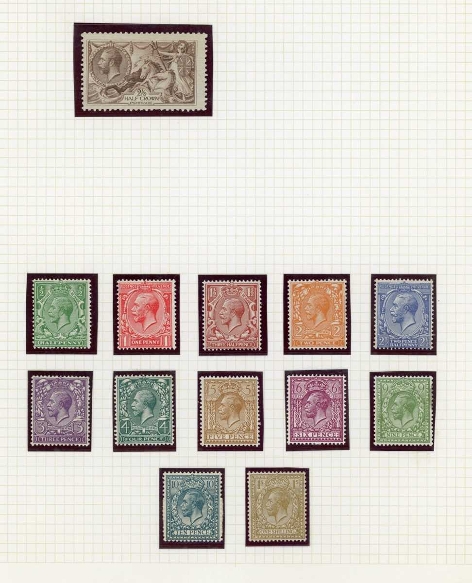 Great Britain stamps in an album from 1840 1d black (two) with four margins 2d blue, 1867 5 - Image 6 of 11