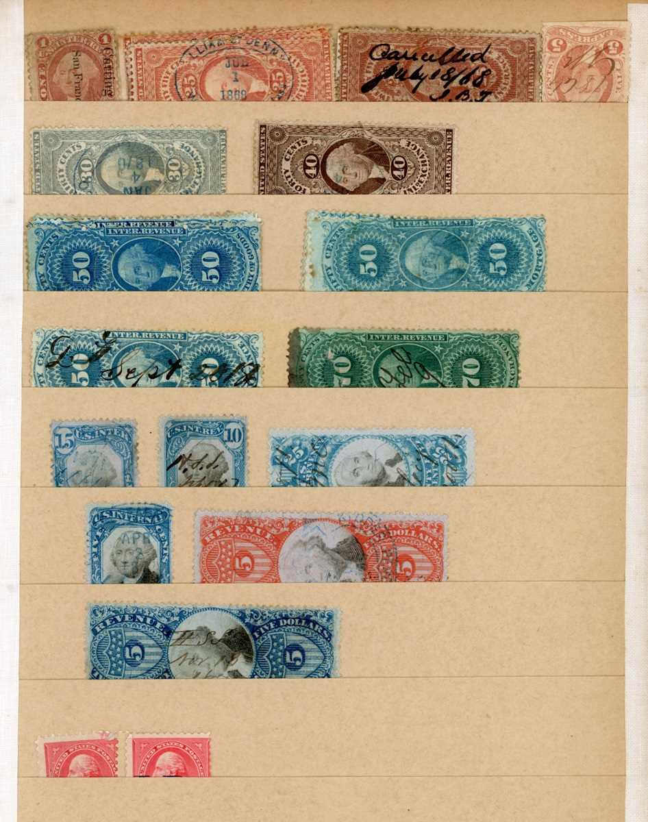 USA stamp collection in two albums from 1851 3 cents and 12 cents used, 1870-75 to 90 cents carmine, - Image 7 of 7