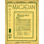 MAGIC & CONJURING. A collection of magazines and a book relating to magic and conjuring, the