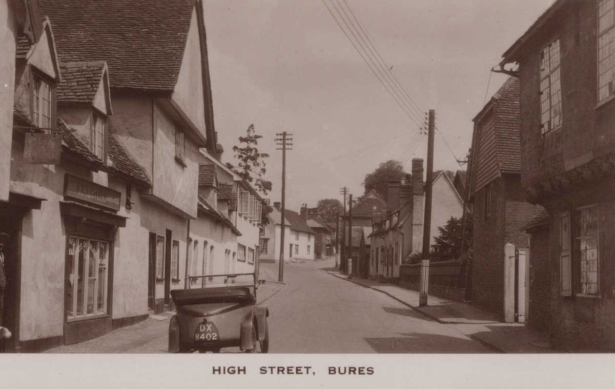 A collection of 35 postcards of Essex including photographic postcards titled ‘The Station - Image 5 of 10