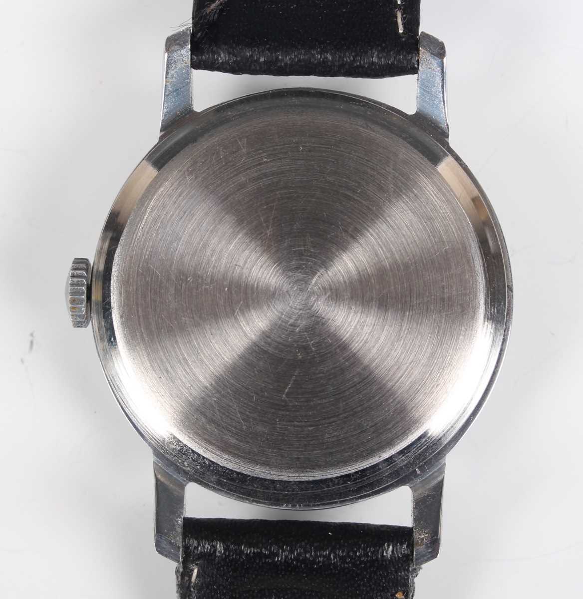 A Paketa Soviet Russian gentleman's wristwatch, the signed silvered dial decorated with a central - Bild 10 aus 10