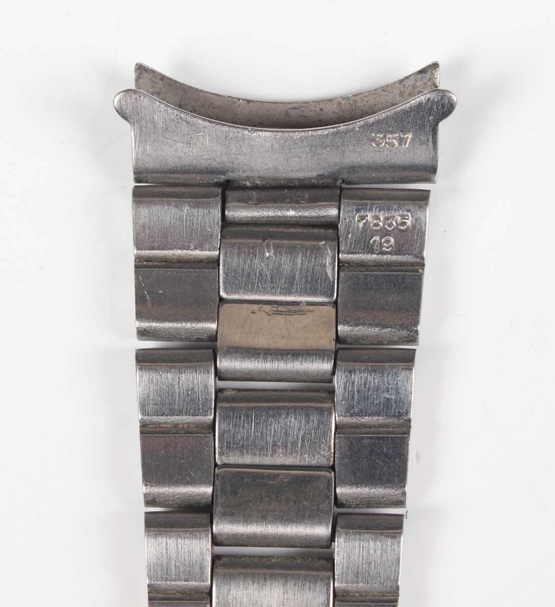 A Rolex Oyster 7835 19 stainless steel gentleman's wristwatch bracelet with one 357 endlink and - Bild 9 aus 21
