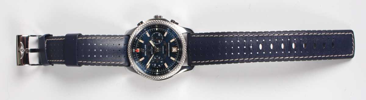 A Breitling for Bentley Automatic Certified Chronometer stainless steel and platinum cased - Image 7 of 9