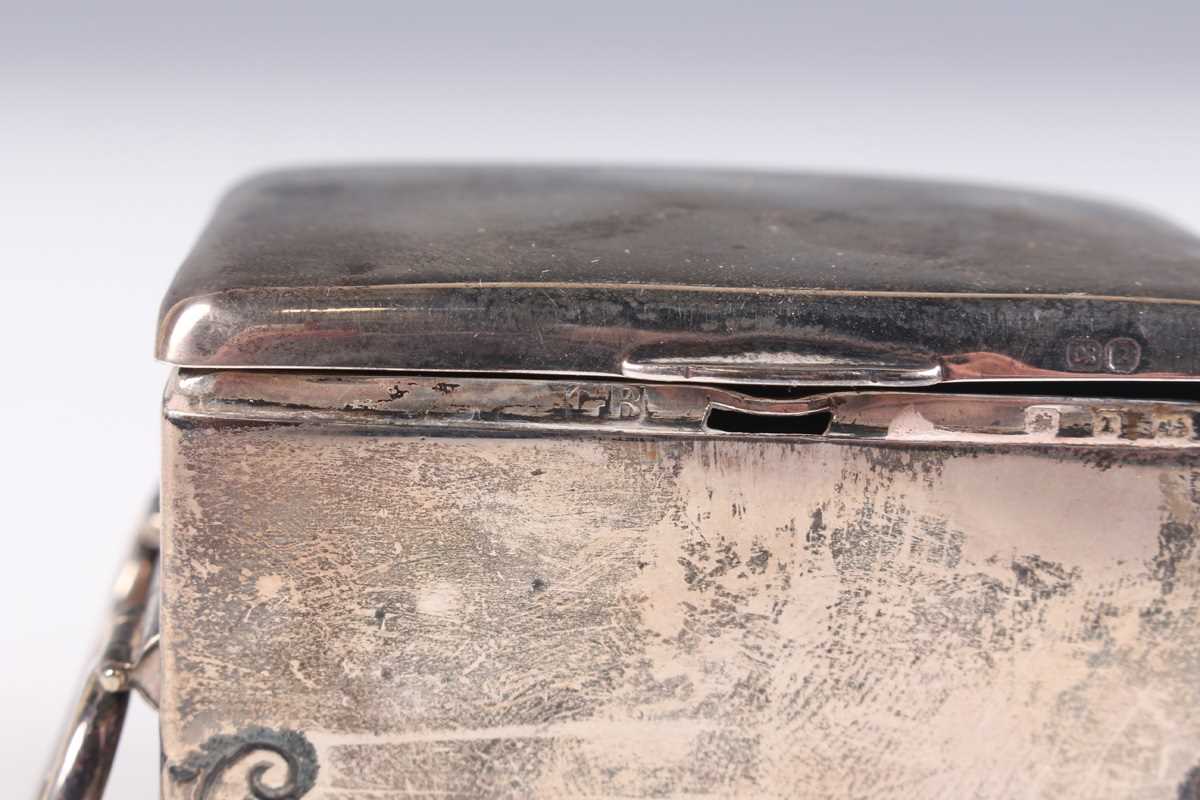 A late Victorian silver cased diminutive carriage timepiece, the unsigned French movement with - Bild 8 aus 8