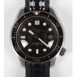 A Seiko Automatic Hi-Beat Professional 300M stainless steel cased gentleman's diver's wristwatch,