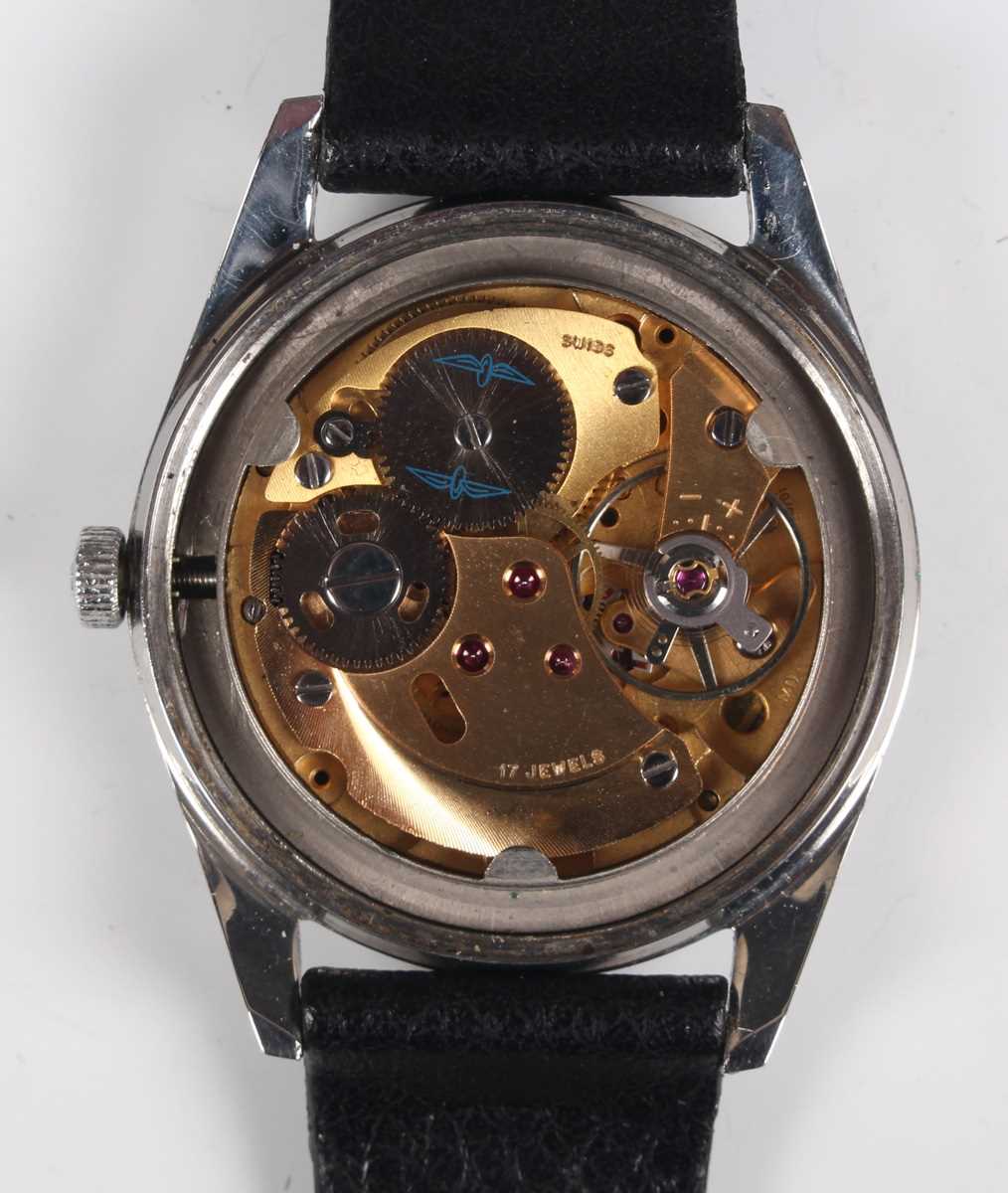 A Rotary GT stainless steel cased gentleman's wristwatch with unsigned gilt jewelled movement, the - Image 3 of 12