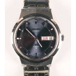 A Seiko Automatic Hi-Beat stainless steel gentleman's bracelet wristwatch, Ref. 6146-8050, circa May