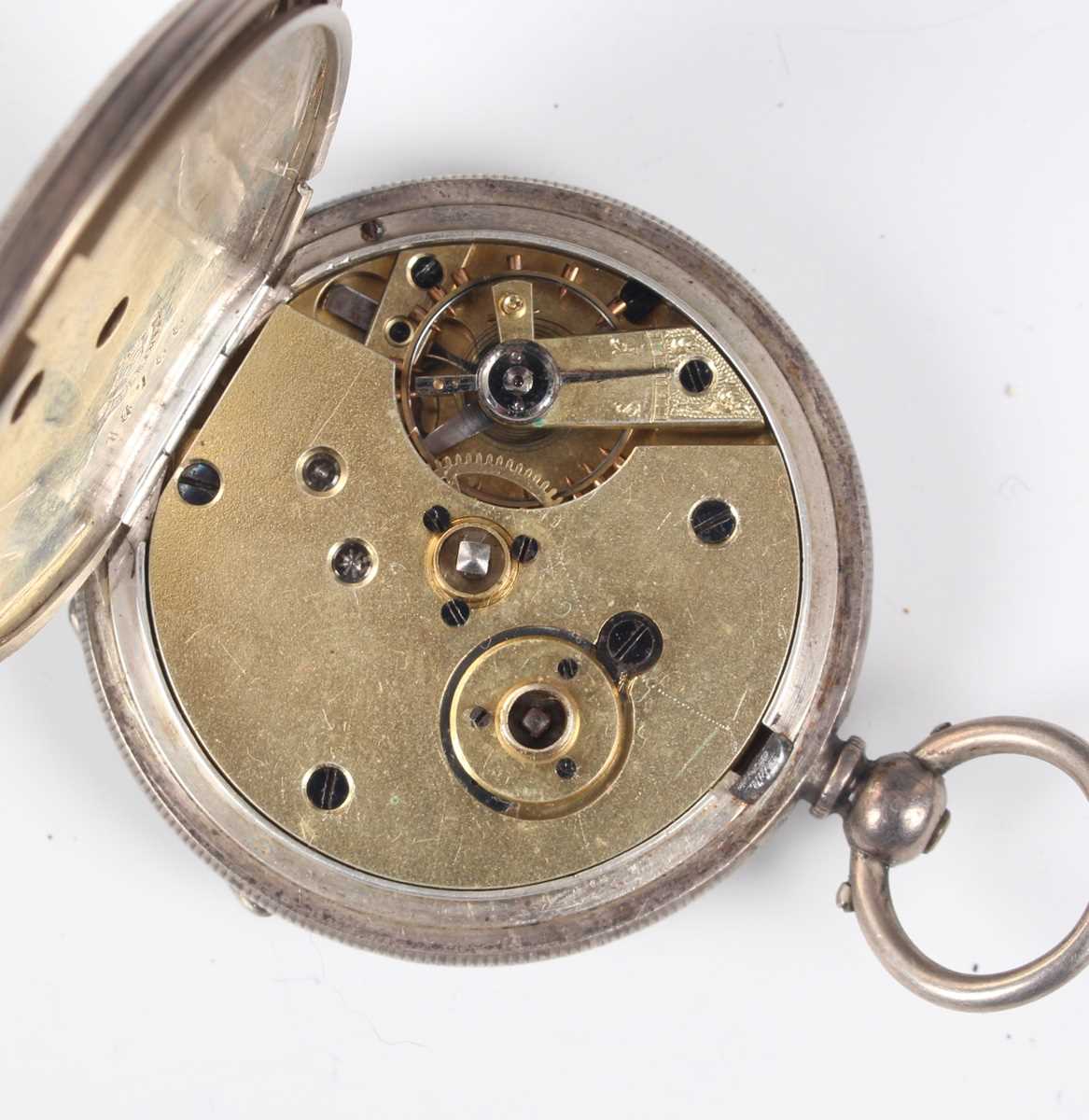 A minute repeating keyless wind strut/travelling clock movement, the jewelled lever movement - Image 19 of 19