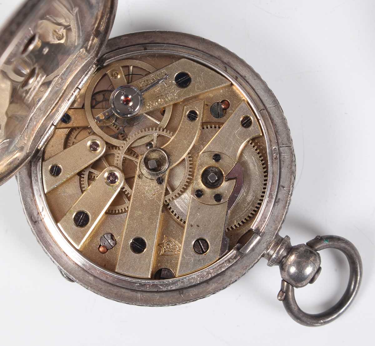 A J.W. Benson London silver cased keywind open-faced gentleman’s pocket watch, the movement detailed - Image 12 of 14