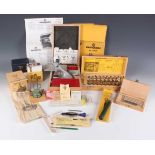 A collection of Bergeon watchmaking tools, comprising a Bergeon Seitz jewelling tool set, No. 30300,