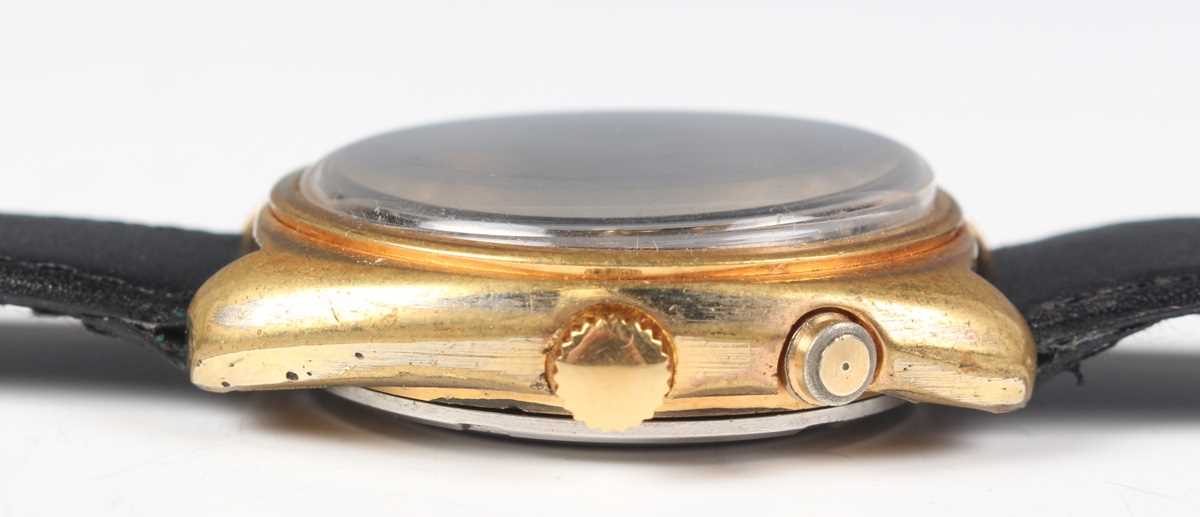 A Seiko Bell-Matic gilt metal fronted and steel backed gentleman's wristwatch, Ref. 4006-6031, circa - Image 5 of 6
