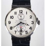 An Ulysse Nardin Marine Chronometer Automatic steel cased gentleman's wristwatch, Ref. 263-66, the