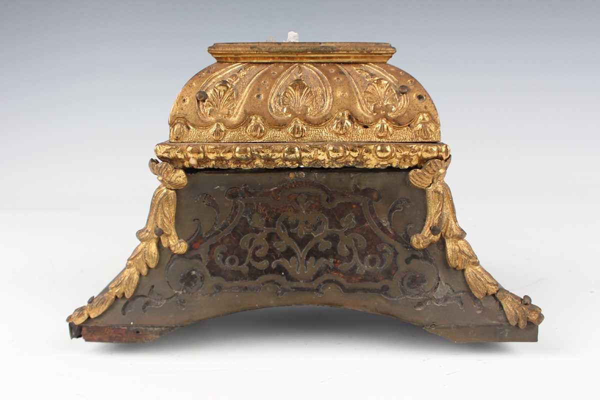 An 18th century French boulle cased bracket clock and bracket, the clock with eight day movement - Bild 42 aus 70