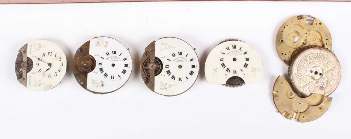 A large collection of pocket watch cases, movements and dials, including numerous Waltham examples - Bild 3 aus 11