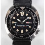 A Seiko Automatic Scubapro 450 150M stainless steel cased gentleman's diver's wristwatch, Ref.