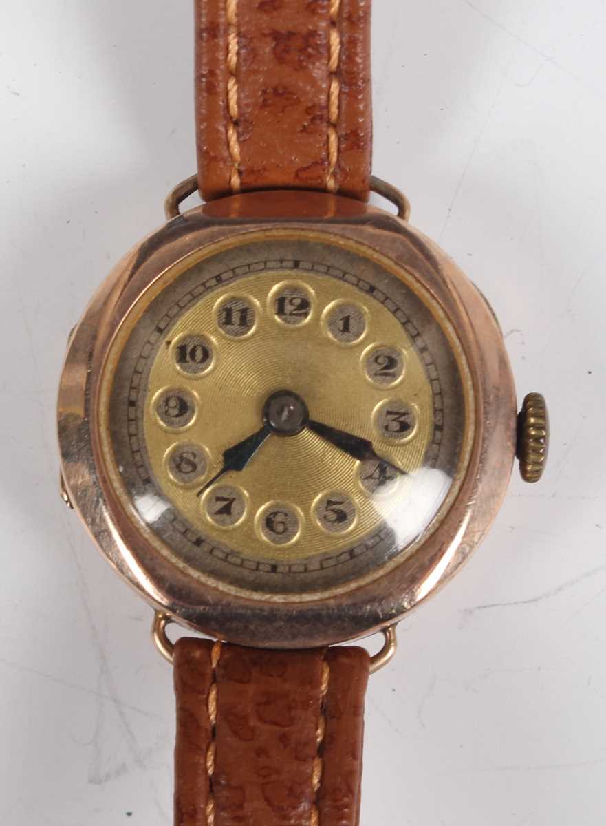 A Tudor 9ct gold circular cased lady's wristwatch with signed and jewelled movement, the signed dial - Image 7 of 18