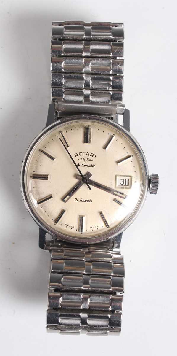 An Omega Constellation Chronometer Quartz steel cased gentleman's wristwatch, the signed silvered - Image 11 of 11