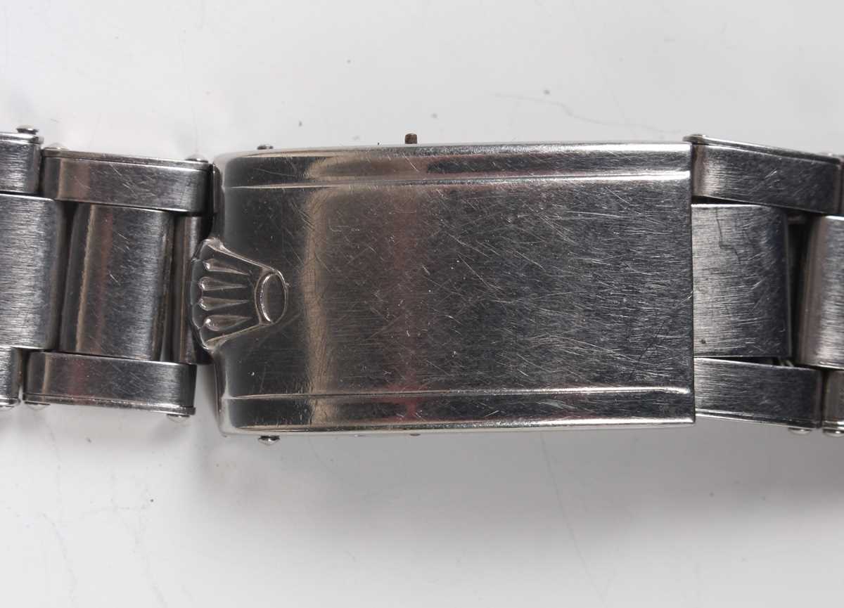 A Rolex Oyster 6636 stainless steel gentleman's expanding wristwatch bracelet with 80 endlinks and - Image 2 of 5