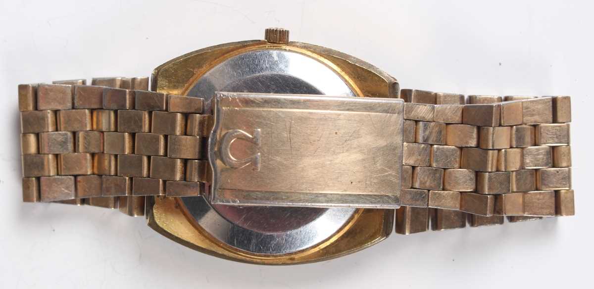 An Omega Seamaster Automatic gilt metal fronted and steel backed gentleman's bracelet wristwatch, - Image 7 of 7