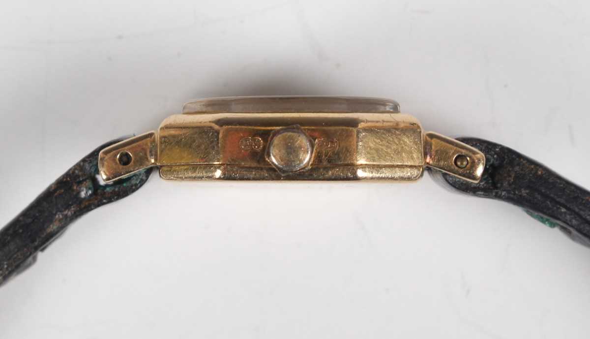 An Omega 9ct gold circular cased lady's wristwatch, Birmingham 1960, case diameter 1.9cm, together - Image 18 of 18