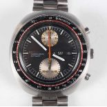 A Seiko Yachtman/UFO Chronograph Automatic stainless steel gentleman's bracelet wristwatch, Ref.