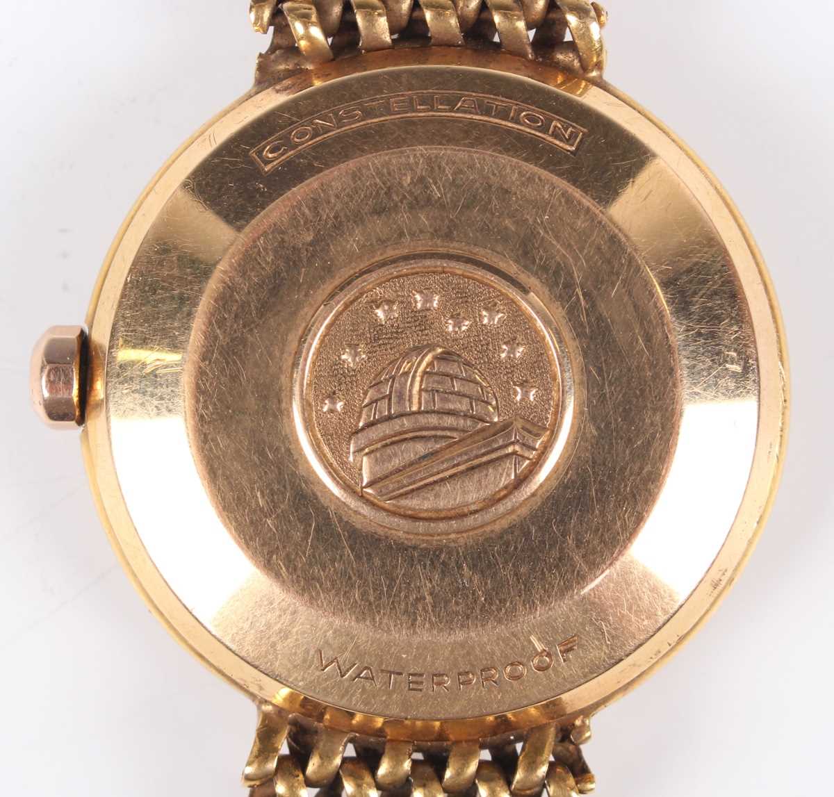 An Omega Constellation Automatic 18ct gold gentleman’s wristwatch, the signed gilt dial with arrow - Image 6 of 8