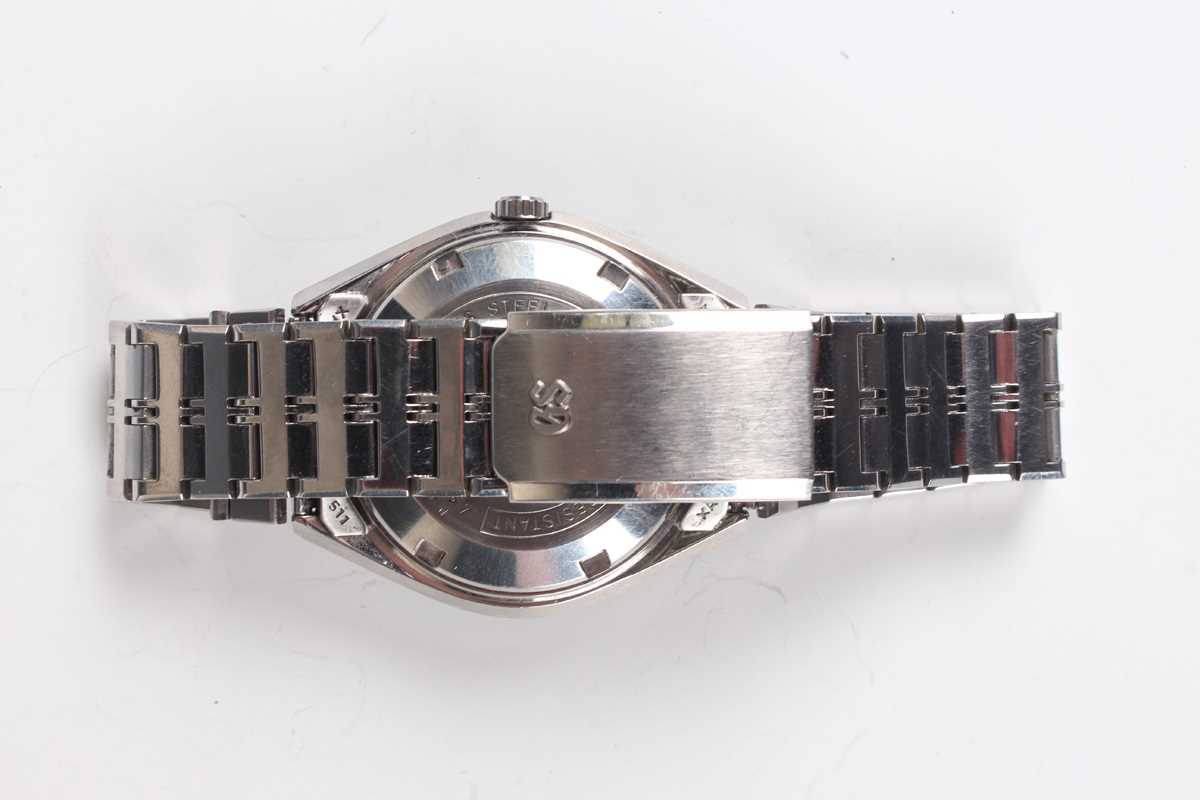 A Seiko Automatic Hi-Beat stainless steel gentleman's bracelet wristwatch, Ref. 6146-8050, circa May - Image 4 of 4