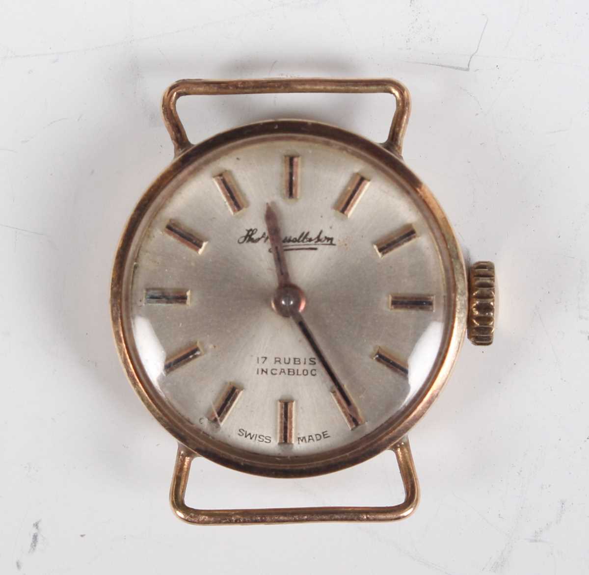 An Omega 9ct gold circular cased lady's wristwatch, Birmingham 1960, case diameter 1.9cm, together - Image 12 of 18