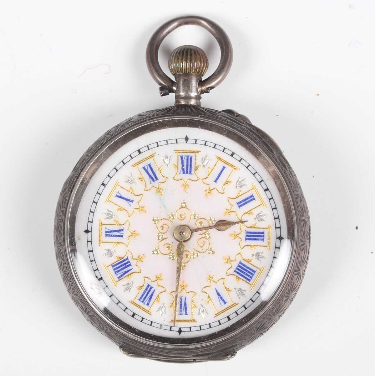 A minute repeating keyless wind strut/travelling clock movement, the jewelled lever movement - Image 14 of 19