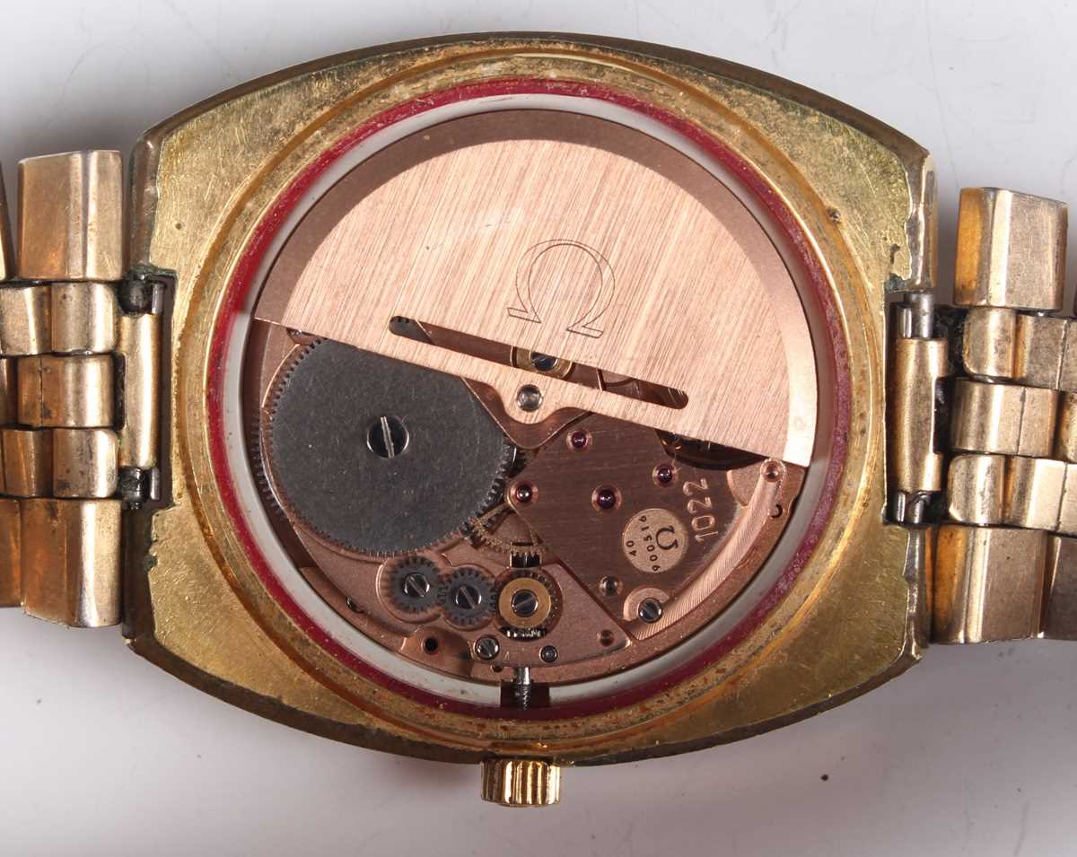 An Omega Seamaster Automatic gilt metal fronted and steel backed gentleman's bracelet wristwatch, - Image 2 of 7