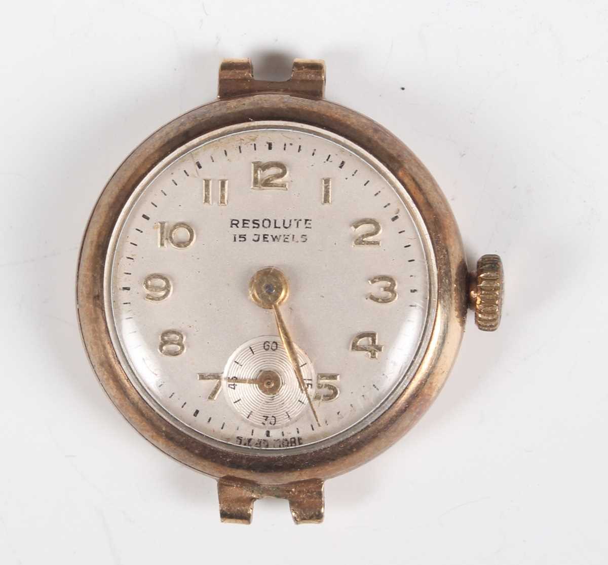 An Omega 9ct gold circular cased lady's wristwatch, Birmingham 1960, case diameter 1.9cm, together - Image 7 of 18