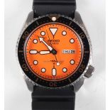 A Seiko Quartz 150M stainless steel cased diver's wristwatch, Ref. 7548-7000, circa December 1981,