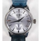A Seiko Presage Automatic stainless steel cased gentleman's wristwatch, Ref. 4R57-00E0, circa