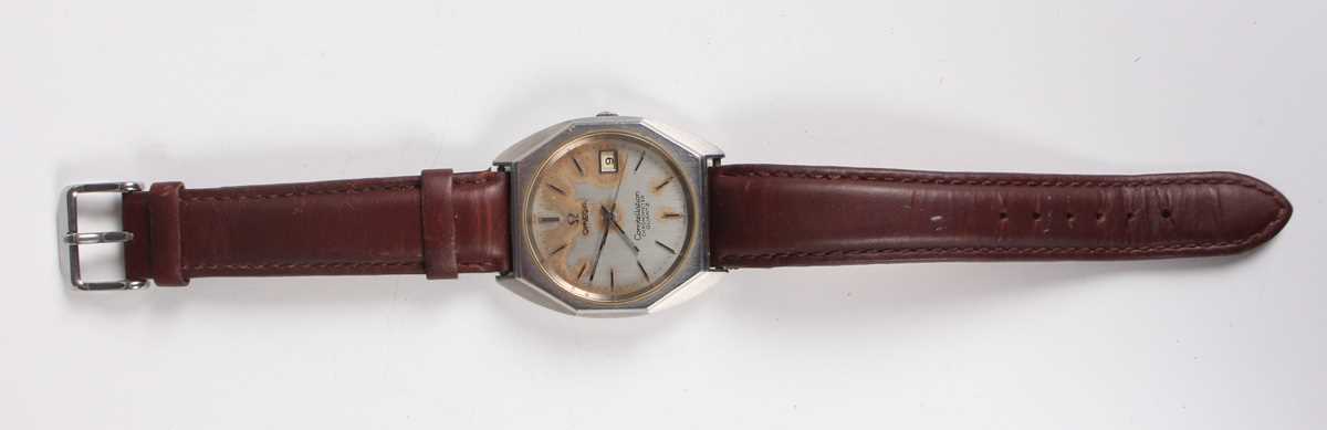 An Omega Constellation Chronometer Quartz steel cased gentleman's wristwatch, the signed silvered - Image 7 of 11